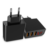 LED Digital 3 Ports USB Charger Universal