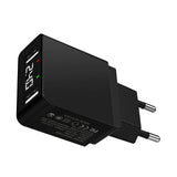 Quick Charger LED Display Dual USB