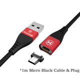 Universal Mobile Phone Magnetic Micro USB Cable 1m Magnet