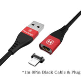 Universal Mobile Phone Magnetic Micro USB Cable 1m Magnet