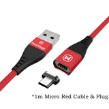 Universal Mobile Phone Magnetic Micro USB Cable 1m Magnet