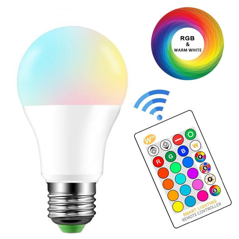 LED Lamp 16 Color Changing Magic Smart